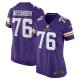 Women's Minnesota Vikings David Quessenberry Nike  Purple Team Game Jersey