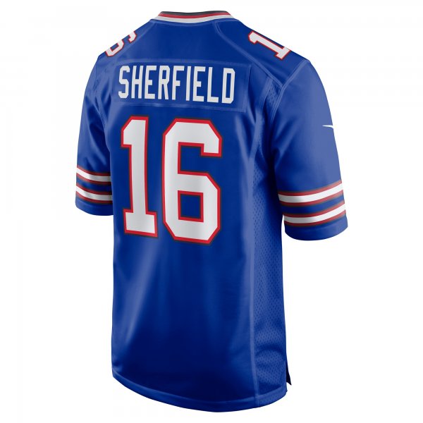 Men's Buffalo Bills Trent Sherfield Nike Royal Game Player Jersey