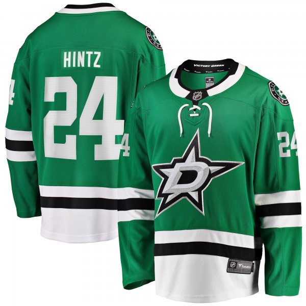 Men's Dallas Stars Roope Hintz Fanatics Kelly Green Home Breakaway Player Jersey