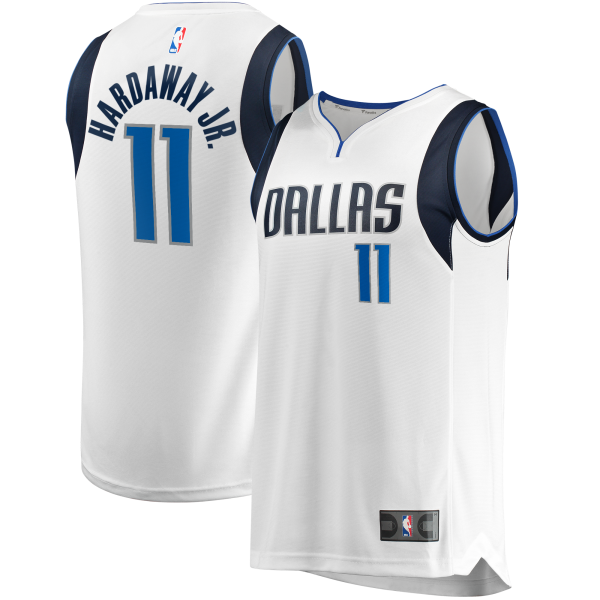 Men's Dallas Mavericks Tim Hardaway Jr. Fanatics White Fast Break Player Jersey - Association Edition