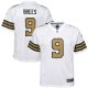 Youth New Orleans Saints Drew Brees Nike White Color Rush Game Jersey