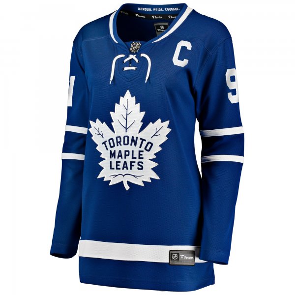 Women's Toronto Maple Leafs John Tavares Fanatics Blue Home Breakaway Player Jersey