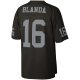 Men's Las Vegas Raiders George Blanda Mitchell & Ness Black Legacy Replica Jersey