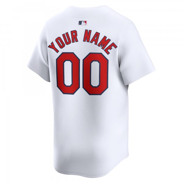 Men's St. Louis Cardinals Nike White Home Limited Custom Jersey