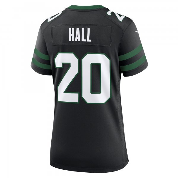 Women's New York Jets Breece Hall Nike Legacy Black Alternate Game Jersey