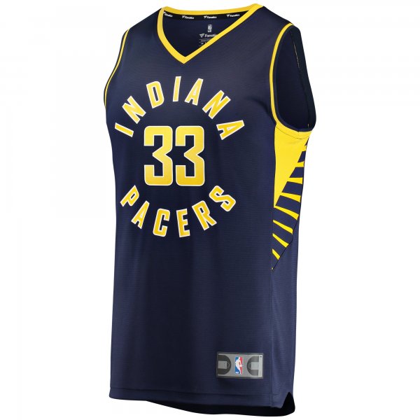 Men's Indiana Pacers Myles Turner Fanatics Navy Fast Break Replica Jersey - Icon Edition