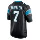 Men's Carolina Panthers Steve Beuerlein Nike Black Retired Player Jersey