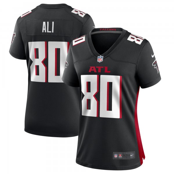 Women's Atlanta Falcons Josh Ali Nike  Black Team Game Jersey