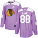 Adidas Chicago Blackhawks #88 Patrick Kane Purple Fights Cancer Stitched NHL Jersey