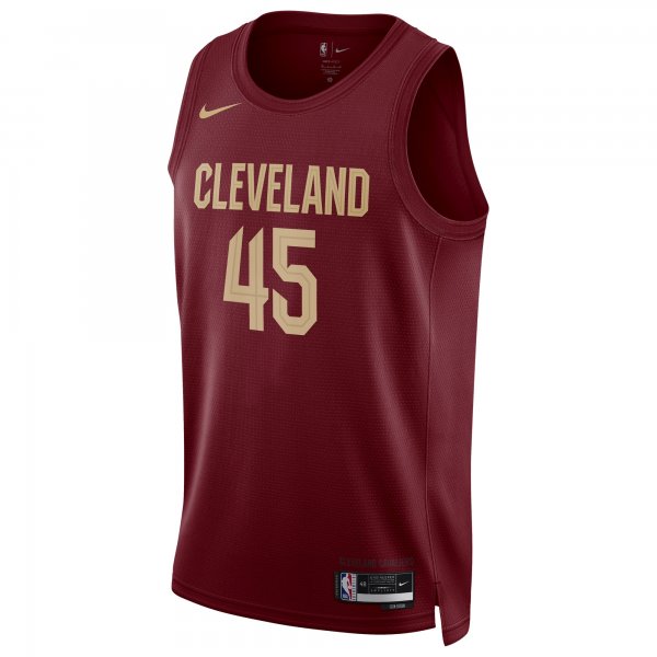 Unisex Cleveland Cavaliers Donovan Mitchell Nike Wine Swingman Jersey - Icon Edition