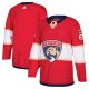 Men's Florida Panthers adidas Red Home Blank Jersey