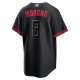 Men's Cincinnati Reds Joe Morgan Nike Black City Connect Replica Player Jersey