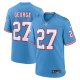 Men's Tennessee Titans Eddie George Nike Light Blue Oilers Throwback Retired Player Game Jersey