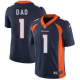 Men's Nike Denver Broncos #1 Dad Navy Blue Alternate Vapor Untouchable Limited NFL Jersey