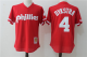 Mitchell and Ness Philadelphia Phillies #4 Jimmy Foxx Red MLB Jersey