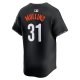 Men's Baltimore Orioles Cedric Mullins Nike Black City Connect Limited Player Jersey