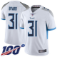 Tennessee Titans #31 Kevin Byard White Men's Stitched NFL 100th Season Vapor Limited Jersey