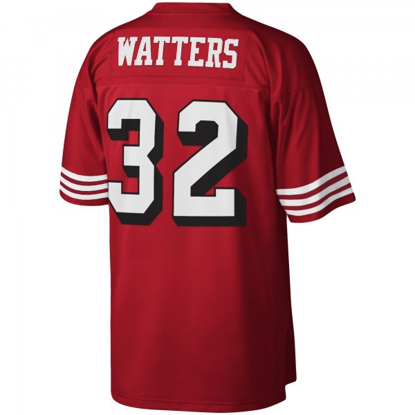 Men's San Francisco 49ers Ricky Watters Mitchell & Ness Scarlet Legacy Replica Jersey