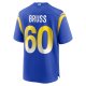 Men's Los Angeles Rams Logan Bruss Nike Royal Game Player Jersey