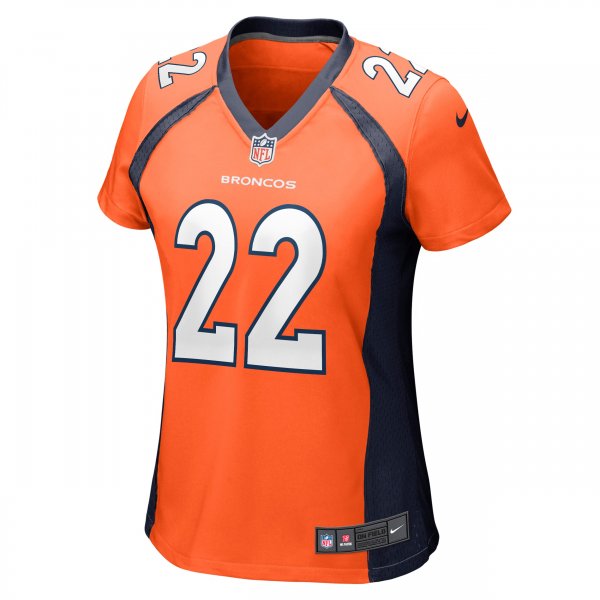 Women's Denver Broncos Kareem Jackson Nike Orange Game Jersey