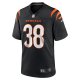 Men's Cincinnati Bengals DJ Ivey Nike  Black Team Game Jersey