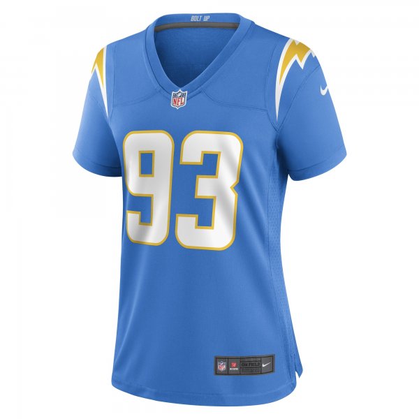 Women's Los Angeles Chargers Otito Ogbonnia Nike Powder Blue Game Player Jersey