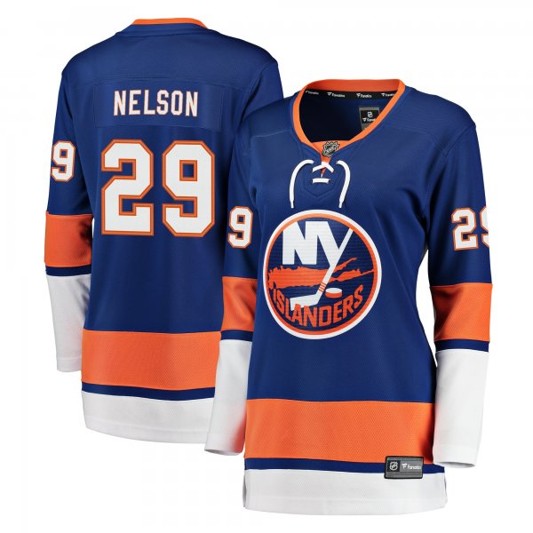 Women's New York Islanders Brock Nelson Fanatics Royal Breakaway Player Jersey