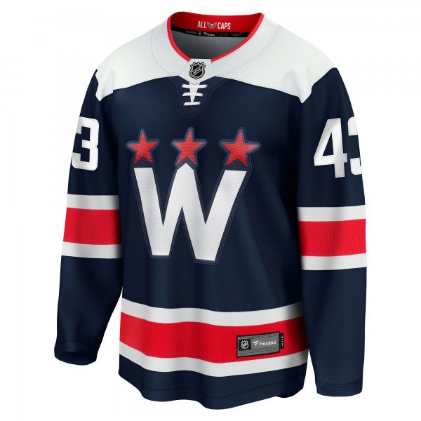 Men's Washington Capitals Tom Wilson Fanatics Navy Alternate Premier Breakaway Player Jersey