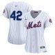 Women's New York Mets  Nike White 2024 Jackie Robinson Day Home Limited Jersey