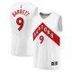 Men's Toronto Raptors RJ Barrett Fanatics White Fast Break Player Jersey - Association Edition