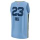 Men's Memphis Grizzlies Derrick Rose Fanatics Light Blue Fast Break Player Jersey - Statement Edition