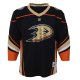 Youth Anaheim Ducks  Black Home Replica Custom Jersey