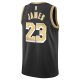 Unisex Los Angeles Lakers LeBron James Nike Black  Select Series Swingman Jersey