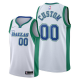 Men's Dallas Mavericks 2021-22 City Edition White Custom Jersey