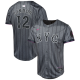 Youth New York Mets #12 Francisco Lindor Nike Graphite 2024 City Connect Limited Player Jersey