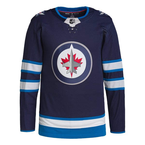 Men's Winnipeg Jets adidas Navy Home Jersey