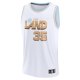 Men's Cleveland Cavaliers Isaac Okoro Fanatics White Fastbreak Jersey - City Edition