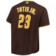 Men's San Diego Padres Fernando Tatis Jr. Brown Big & Tall Replica Player Jersey