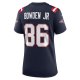 Women's New England Patriots Lynn Bowden Jr. Nike Navy Home Game Player Jersey