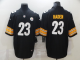 Men's Pittsburgh Steelers #23 Joe Haden Black 2017 Vapor Untouchable Stitched NFL Nike Limited Jersey