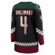 Women's Arizona Coyotes Juuso Valimaki Fanatics Black Home Breakaway Player Jersey