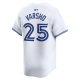 Men's Toronto Blue Jays Daulton Varsho Nike White Home Limited Player Jersey