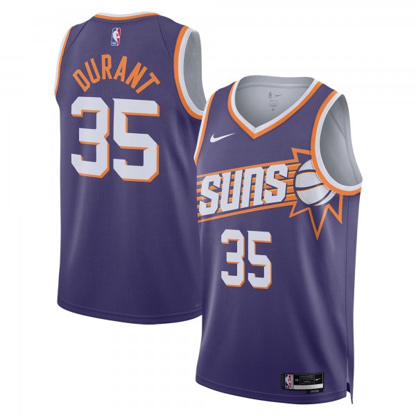 Unisex Phoenix Suns Kevin Durant Nike Purple Swingman Jersey - Icon Edition