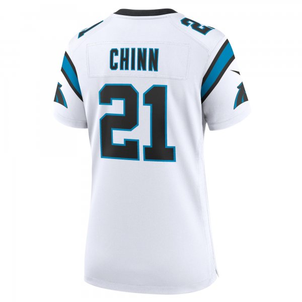 Women's Carolina Panthers Jeremy Chinn Nike White Player Jersey