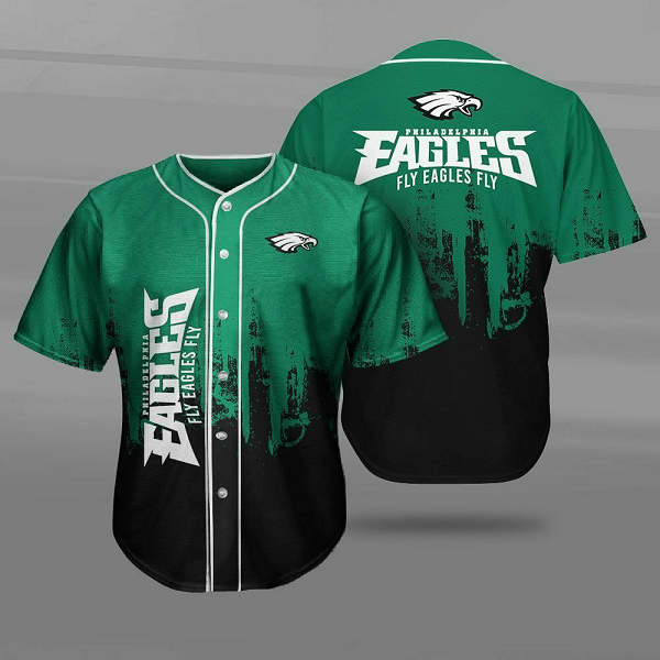 Philadelphia Eagles NFL 3D Digital Printed Fashion Baseball Legend Jersey