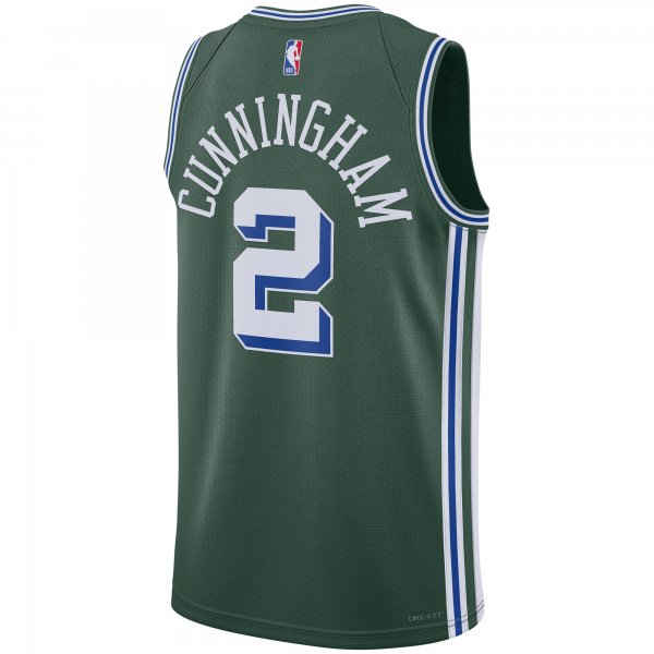 Unisex Detroit Pistons Cade Cunningham Nike Green 2022/23 Swingman Jersey - City Edition