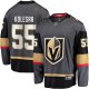 Men's Vegas Golden Knights Keegan Kolesar Fanatics Gray Alternate Breakaway Player Jersey