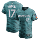 Men's American League #17 Shohei Ohtani Nike Teal 2023 MLB All-Star Game Flex Base Jersey