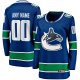 Women's Vancouver Canucks Fanatics Blue Breakaway Custom Jersey