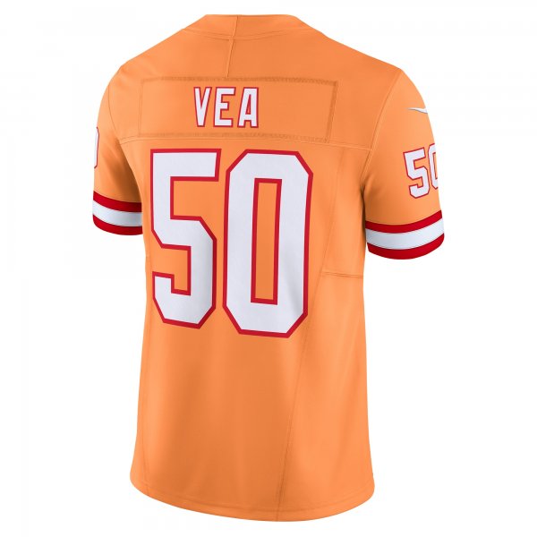 Men's Tampa Bay Buccaneers Vita Vea Nike Orange Vapor F.U.S.E. Limited Jersey